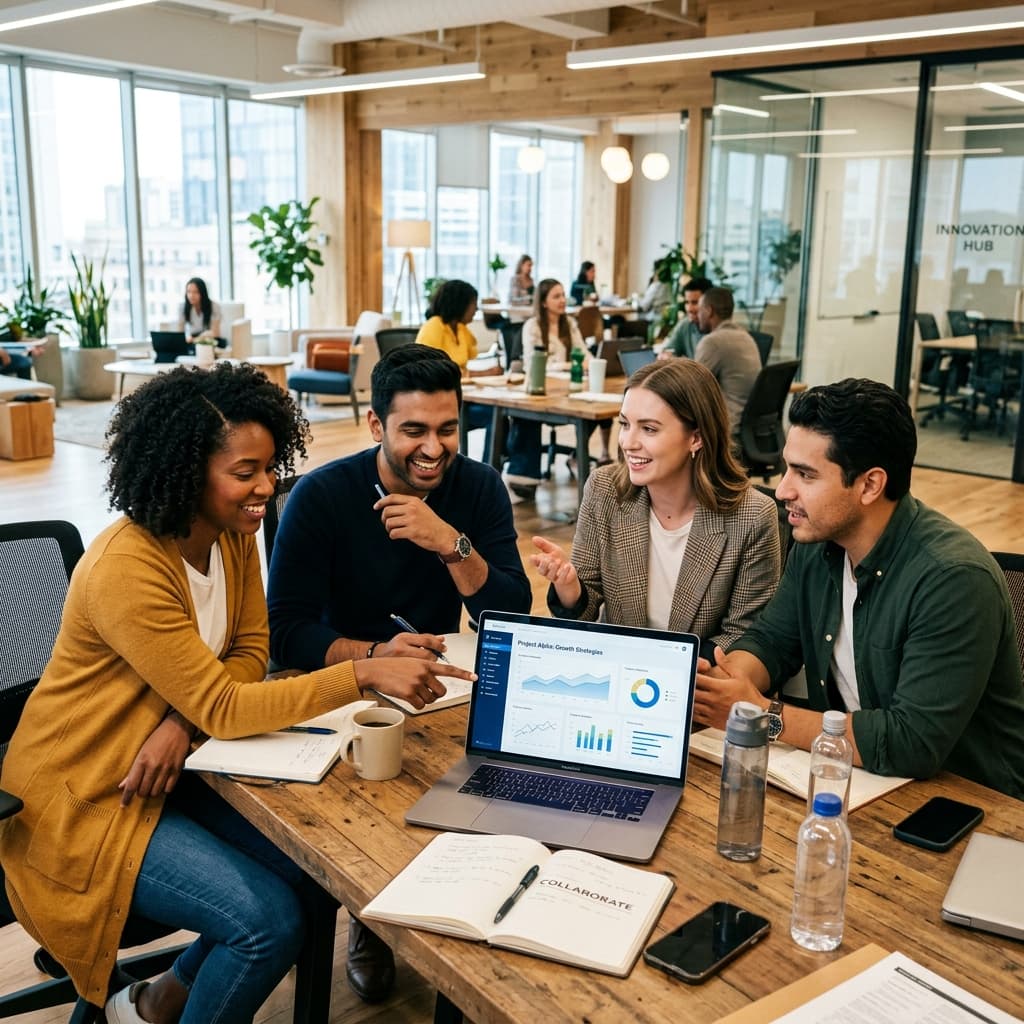 Modern office collaboration